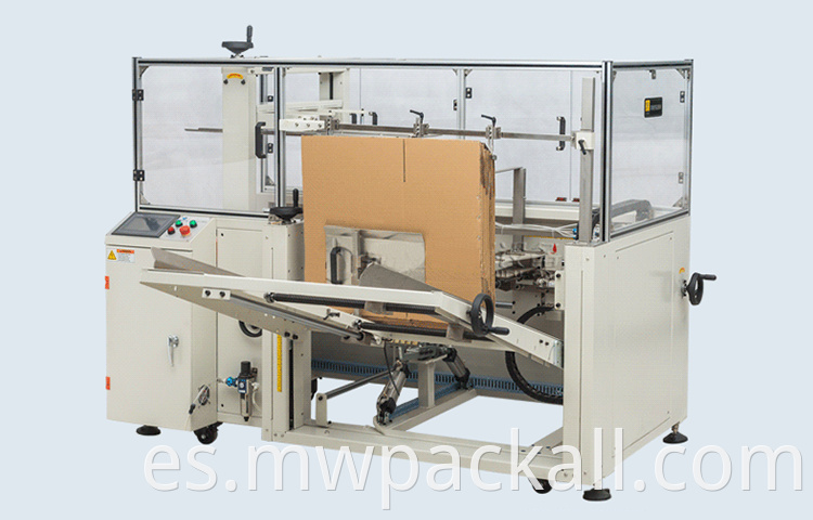 La fábrica de fábrica de cartón erector y fondo proporciona directamente el sellador de cartón semiautomático y la máquina de sellador de fondo de cartón